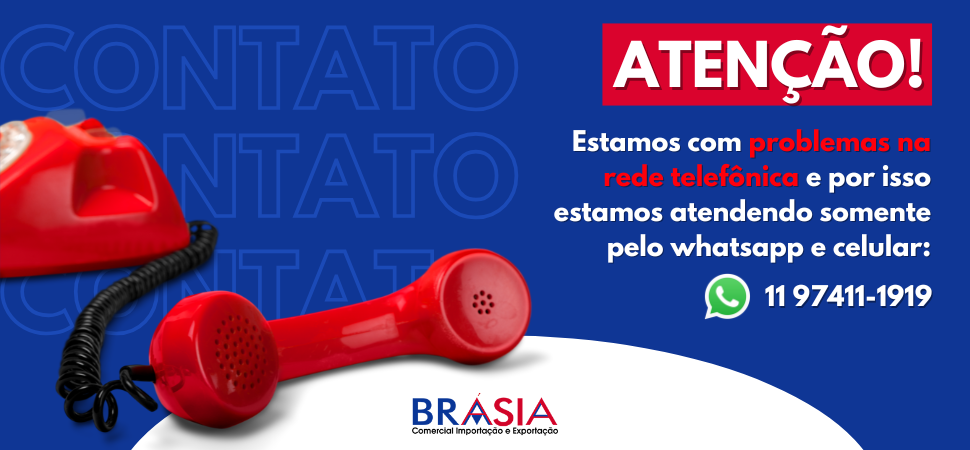 Problemas na rede telefônica  -  A BRÁSIA, fundada em 2008, conta com sócios com mais de 30 anos de experiência. A empresa comercializa máquinas...Saiba mais.