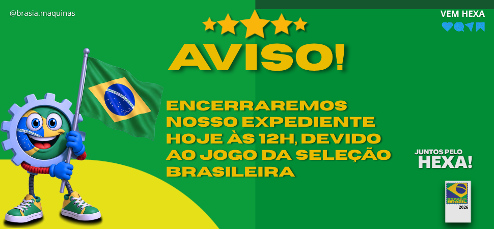 AVISO  -  A BRÁSIA, fundada em 2008, conta com sócios com mais de 30 anos de experiência. A empresa comercializa máquinas e equipamentos para as...Saiba mais.