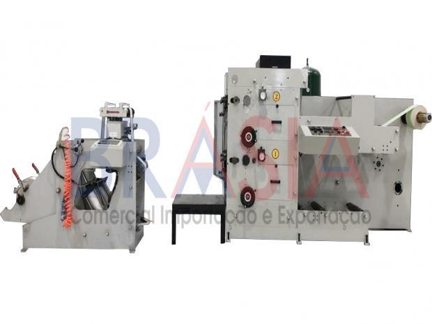 Impressora Flexográfica 2 Cores - Banda Estreita