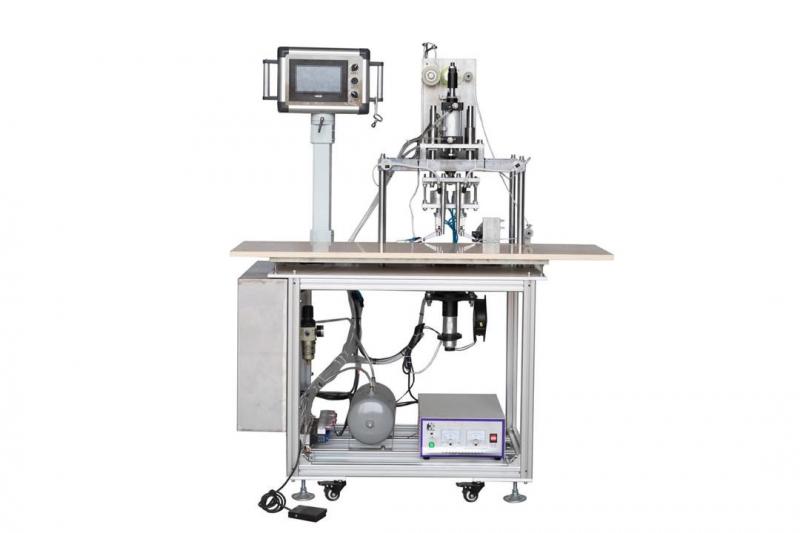 Máquina para Soldar Alça da Máscara (Elástico) - Semiautomática