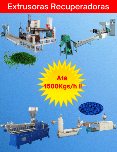 Máquinas Extrusoras Recuperadoras