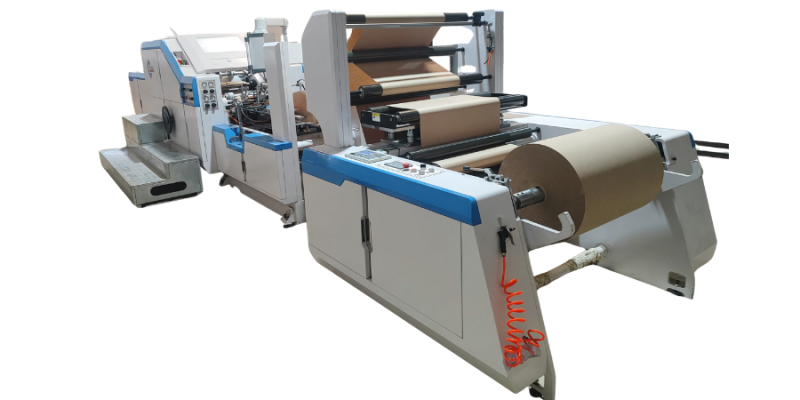 Máquina SOS 030 para Sacos de Papel com Fundo Quadrado - Alimentação em Bobina - Sacos Grandes Máquina SOS 030 para Sacos de Papel com Fundo Quadrado - Alimentação em Bobina - Sacos Grandes