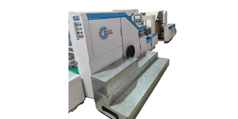 Máquina SOS 02 para Sacos de Papel com Fundo Quadrado - Alimentação em Bobina - Sacos Pequenos Máquina SOS 02 para Sacos de Papel com Fundo Quadrado - Alimentação em Bobina - Sacos Pequenos