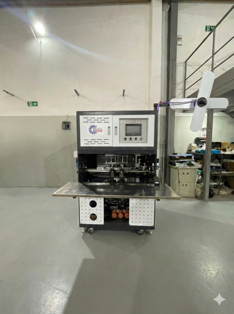 Máquina para Alça de TNT - Solda 1 Lado por Vez