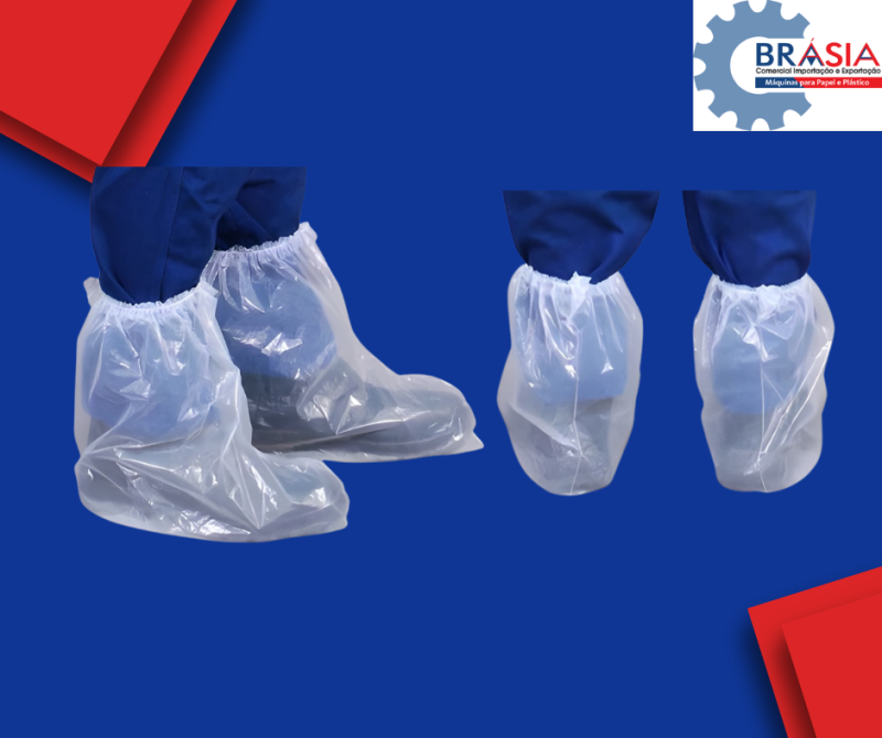 Máquina para Propé Plástico com Elástico Máquina para Propé Plástico com Elástico